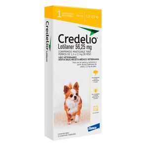 Credelio-56,25-mg-(1,3---2,5-kg)---1-Comprimido-Masticable-imagen